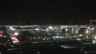 🔴London Heathrow Airport Live Evening Departures till late [upl. by Eldnek]