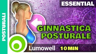 Ginnastica Posturale  10 Minuti [upl. by Magna]