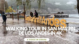 🇦🇷 San Martin de los Andes Argentina  4K Walking Tour In Patagonia [upl. by Mayberry]