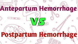 Antepartum Hemorrhage vs Postpartum Hemorrhage  what is the difference  APH vs PPH [upl. by Om]