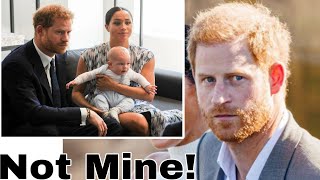 NOT MINE Angry Harry sends Meghan parking as Doctors Reveal Lilibet is not His Daughter [upl. by Eibocaj]