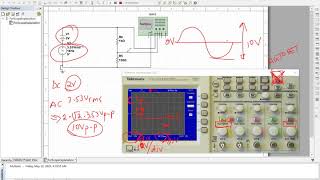 Video for Lab 4  How to use Tektronix Oscilloscope in Multisim [upl. by Natty771]