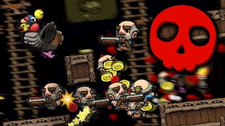 Spelunky 2 BUT SHOPKEEPERS [upl. by Ardien]