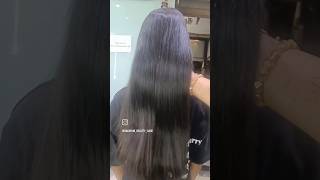 Smoothing with keratin dakshini beauty care surat shortsshortsvideo trending keratintreatment [upl. by Blaire]