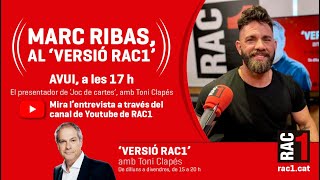 🍳 MARC RIBAS parla de la POLÈMICA de Joc de Cartes al Versió RAC1 [upl. by Kerrill]