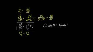 Video 28  Covariant Derivative for Contravariant Vector [upl. by Edyaw]