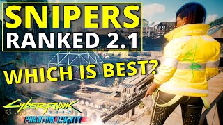 All Snipers Ranked Worst to Best in Cyberpunk 2077 21 [upl. by Yentihw959]