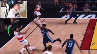 Jiedel Crazy Reaction To Bradley Beal Game Winner [upl. by Eidnac]