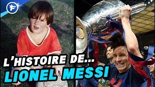 Le fabuleux destin de Messi du gamin de Rosario à Dieu du foot [upl. by Harl]