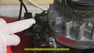 Repairing Lawn Mowers For Profit Part 13 Replace Briggs And Stratton Brake Kill Switch [upl. by Kong]