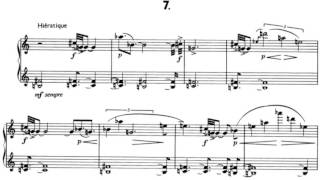 Boulez 12 Notations pour piano w score [upl. by Nodnek]