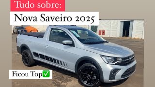 Tudo sobre NOVA SAVEIRO 2025 A mais econômica do Brasil Versão TRENDILINE CABINE SIMPLES [upl. by Raybin]