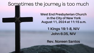 West End Presbyterian Church NYC – Worship Service on August 11 2024 [upl. by Noiroc]