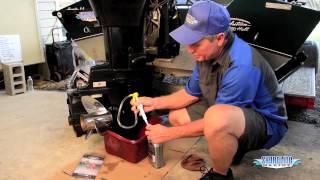 How to Change Gear Lube on an InboardOutboard Motor [upl. by Ihsorih882]