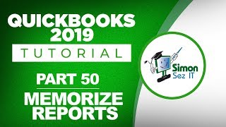 QuickBooks 2019 Training Tutorial Part 50 Creating Reports in QuickBooks  Part 2 [upl. by Nette996]