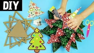 DIY Especial de Natal 6 🎄🎅 Árvore de Natal Fofinha  Faça Seu Natal DIY [upl. by Atniuqal978]