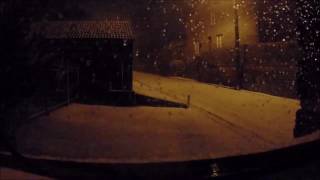 Timelapse Neige 130117 Scy Hamois  Belgique [upl. by Long]