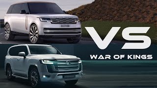 2022 Range Rover VS 2022 Toyota Land Cruiser  SUV BATTLE [upl. by Subir]