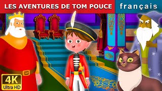 LES AVENTURES DE TOM POUCE  Adventures of Tom Thumb in French  FrenchFairyTales [upl. by Dorolisa]