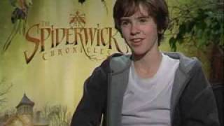 Freddie Highmore  The Spiderwick Interviews [upl. by Crissy]