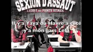 Hello sista jte demande pas ton numéro  Sexion dassaut paroles [upl. by Aisan]