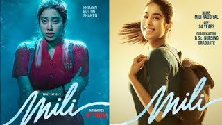 Milli Hindi Movie  Mili Hindi Movie release Date  Mili Thriller  Upcoming Movies 2022 2023 [upl. by Eatnoed280]