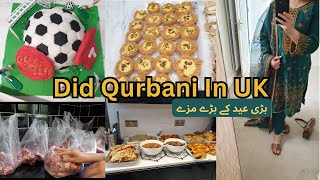 Eid vlog Uk 2024 Qurbani system in Uk Eid ul adha 2024 [upl. by Botzow479]