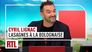 Recette  quotLasagnes à la bolognaisequot par Cyril Lignac [upl. by Enymzaj]