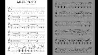 Astor Piazzolla  Libertango Piano Solo Virtuoso sheet music [upl. by Niarbo]