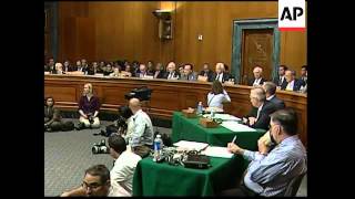 US Defence Secretary Gates at Senate hearing on military budget [upl. by Eirrotal]