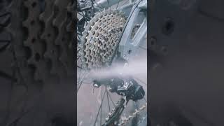 😍 Satisfying Bike Drivetrain Cleaning 🧼 [upl. by Melly]