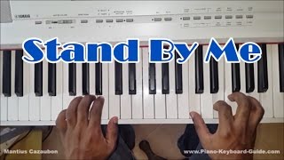 How to Play Stand By Me  Easy Piano Tutorial  Bass and Chords [upl. by Gombosi]