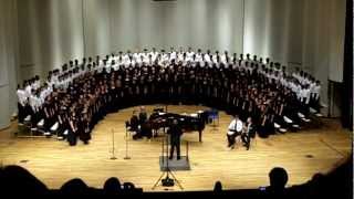 quotTres Cantos Nativosquot  GMEA 2012 AllState Chorus  910 Mixed Choir [upl. by Vasiliki622]