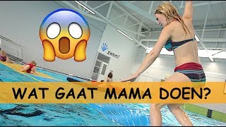 LOPEN iN ZWEMBAD 👙💁🏊💞  Bellinga Familie Vlog 986 [upl. by Dalohcin126]