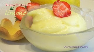 Crema pasticcera al limone [upl. by Adiene]