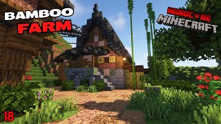 Adorable Bamboo Farm Minecraft 120 Hardcore Survival Lets Play [upl. by Hayyim]