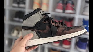 Jordan 1 Patina  Unboxing and On Feet [upl. by Aelam]