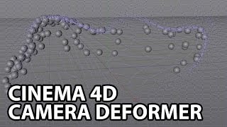 Cinema 4D Tutorial Using the Camera Modifier to influence swarms [upl. by Nalepka]