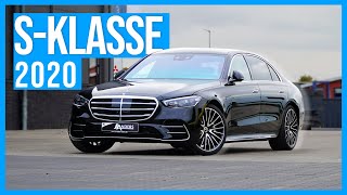 2020 MercedesBenz SKlasse I Wichtige Neuheiten 4k [upl. by Barron]