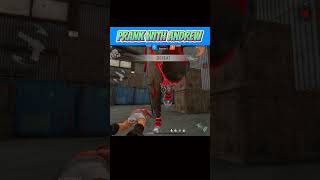 prank with pro player 😁shortsfreefireindia [upl. by Eniledgam]