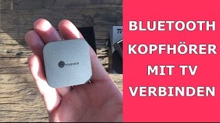 Bluetooth Kopfhörer mit TV verbinden  Anleitung [upl. by Clarissa]