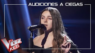 Natalia Marín canta Soñar contigo  Audiciones a ciegas  La Voz Kids Antena 3 2023 [upl. by Aelgna]