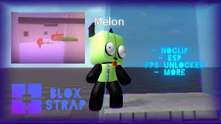 Roblox Showcase Modding Roblox Using BloxStrap FFlags ESP Noclip FPS BoosterUnlocker More [upl. by Yzmar]