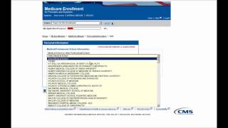 PECOS Enrollment Tutorial – Initial Enrollment for an Individual Provider [upl. by Merrily]