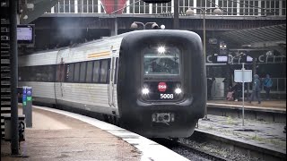 Trains at Københavns Hovedbanegård 230524 [upl. by Asenab]