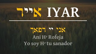 ROSH JODESH  MES DE IYAR  ZIV 2024  Cuenta del Omer Día 12 jodeshtov iyar [upl. by Dar]