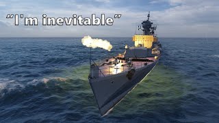 戰艦世界 Neustrashimy 不懼的血牛運功散 World of Warships [upl. by Arretahs]