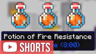 How to make a Potion of Fire Resistance in Minecraft 117 [upl. by Greiner]