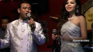 Meas Soksophea amp Sam singing Khmer Cha Cha Cha with Kolab Dontrey in San Diego CA [upl. by Lehcir]