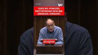 Kukiz Zbiorniki były pełne wody ze względu na skrajną ideologię [upl. by Eidarb379]